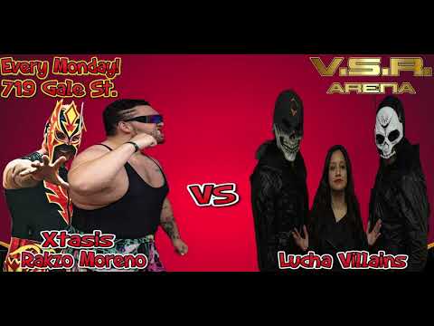 Rakzo Moreno & Xtasis VS Aragon & Ilusion w/SJ Vega- For the Love of Wrestling