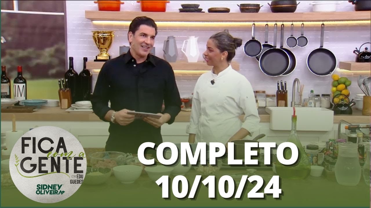 Fica com a Gente: Paella Caipira, Frango com creme de batata e mais (10/10/24) | Completo