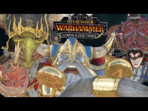 Queek and Skarsnik When Belegar Almost Completely Lose the War of the Eight Peaks in End Times DLC