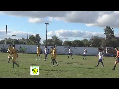 Los Canarios 1 -  Atenas 1. Los goles del partido