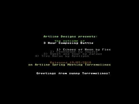 SID music: Flex - Echoes Of Neon (SIDFX 8580 dual mono bx_🎧)