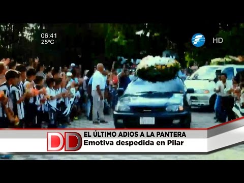 Una multitud dio el último adiós a Roberto Cabañas en Pilar