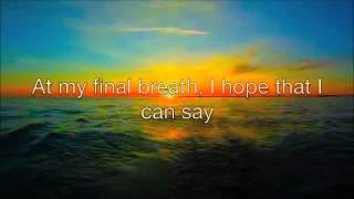 Please Be My Strength - Gungor - Lyrics