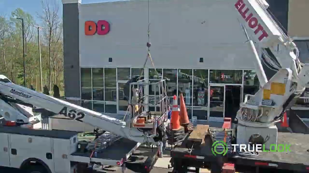 Dunkin' Donuts Construction Time-Lapse
