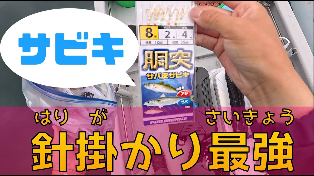 【船サビキ】安い釣り針で釣れない理由。針掛かりが悪い