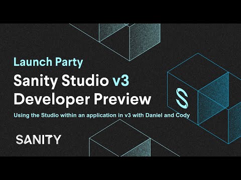 v3 Developer Preview - Using the Studio within an application in v3 with Daniel & Cody