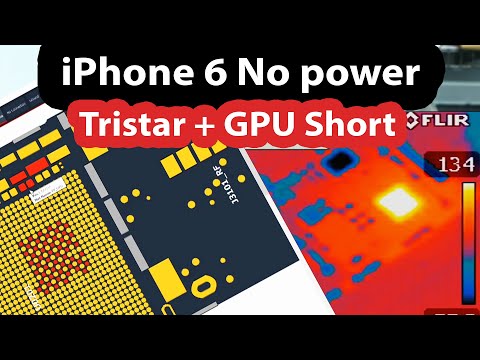 iPhone 6 No Power Tristar and GPU Short