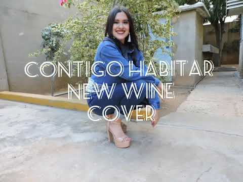 Contigo habitar - New wine Cover (Mariana Beatriz)