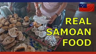 Samoa - What Locals Eat for Dinner! Authentic Samoan Food from the Market