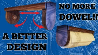 Engineering a Better Paper Towel Holder (Only Woodworking)