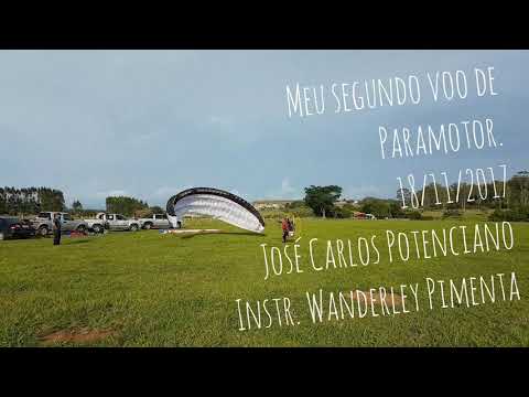 Meu 2o. Voo de Paramotor.