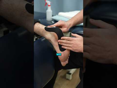 Does taping work for plantar fasciitis? #plantarisfacitis #footpain
