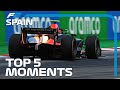 Top 5 Formula 2 Moments | 2020 Spanish Grand Prix