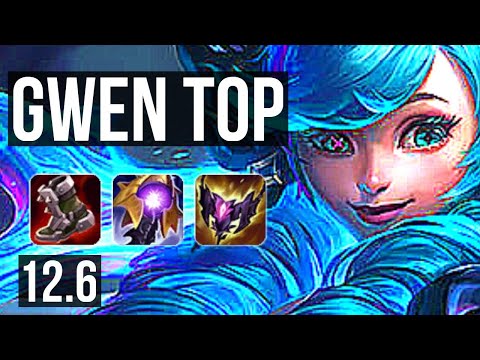GWEN vs JAYCE (TOP) | 11/3/7, 300+ games | KR Master | 12.6