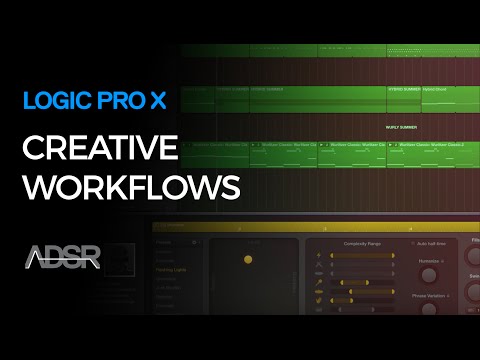 Free Download Creative Workflow in Logic Pro X TUTORiAL-SYNTHiC4TE