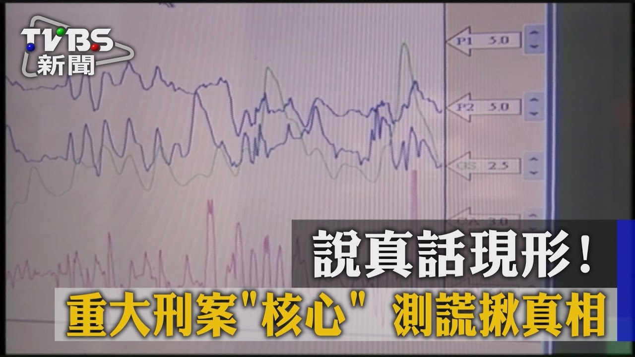 說真話現形！　重大刑案核心測謊揪真相