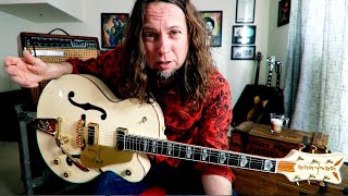 Video thumbnail for LONG REVIEW: Gretsch White Falcon G6136T-LDS by rollysguitars