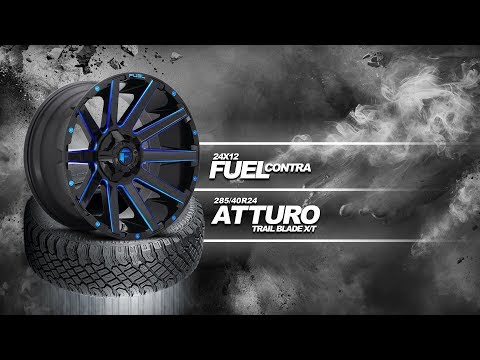 24x14 Fuel Contra on 285/40R24 Atturo Trail Blade X/Ts
