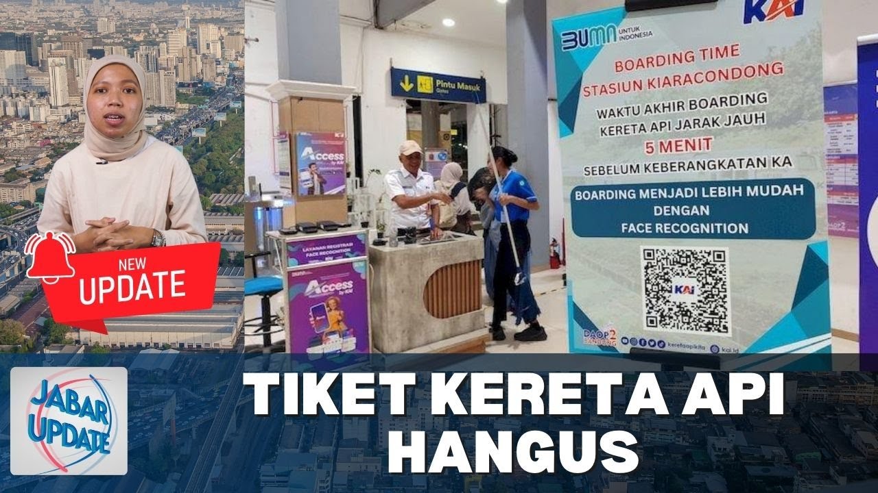 Tiket Kereta Api Hangus Diduga Karena PT KAI Tidak Mensosialisasikan Aturan Baru I JABAR UPDATE