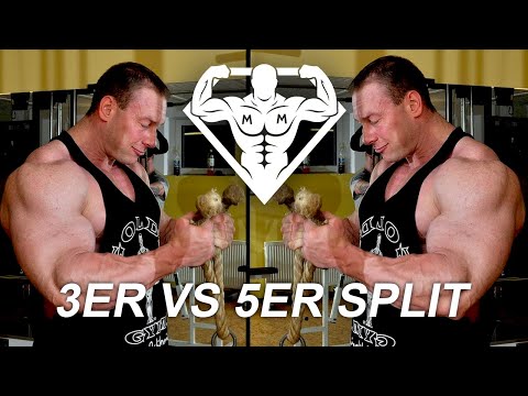 How often should I train per week? 3-day or 5-day split? Push-pull legs for more muscle mass?