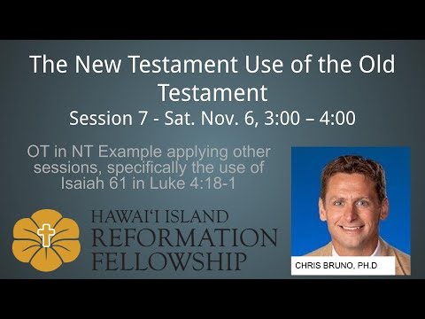 Session 7 - OT in NT Example applying other sessions