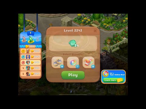 Gardenscapes Level 2242