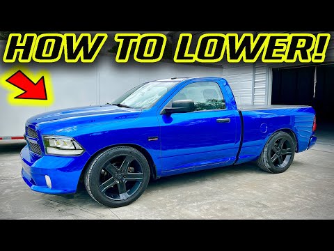 Lowering a RAM 1500 Pickup Truck