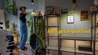 it's time to reset your plants 🧼🪴 let's organize, clean, & prep for a new month!