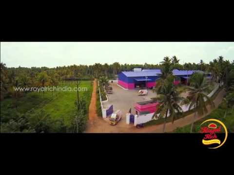 Royal Rich Premium Coconut Oil: Birds eye view of factory