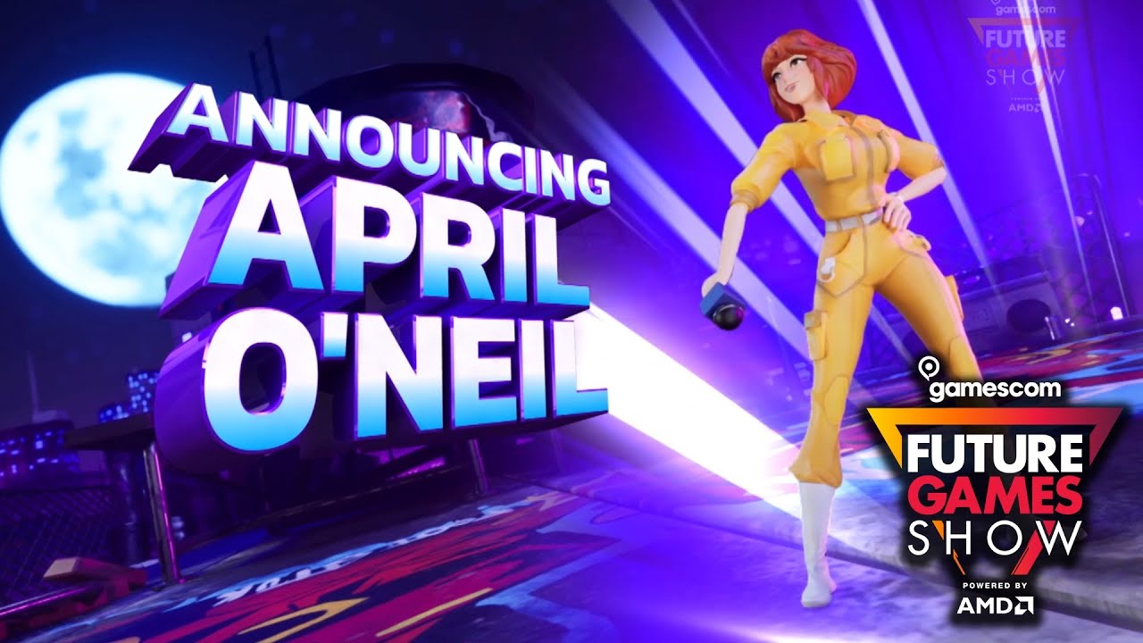 Nickelodeon All Star Brawl April O'Neil reveal trailer - Future Games Show Gamescom 2021 - YouTube