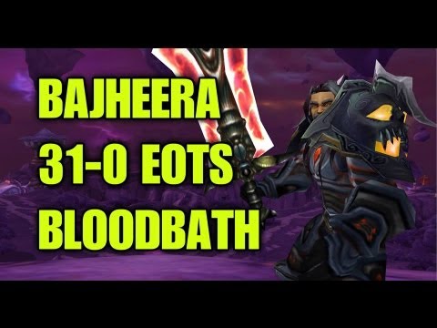 Bajheera - EPIC 31-0 Bloodbath in EotS - 5.3 Warrior Bloodbath PvP