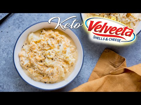 Velveeta Style Keto Mac and Cheese | Liquid Gold!
