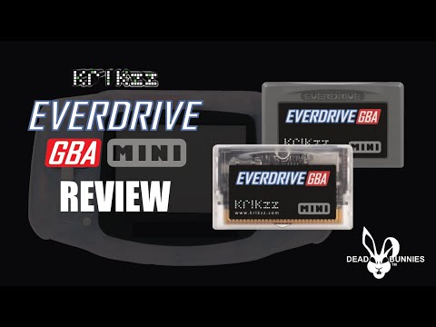 Krikzz Everdrive GBA Unboxing Setup Test & Review