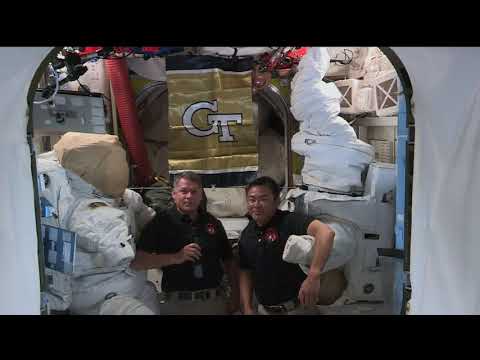 Expedition 65 inflight with Georgia Tech and WXIA-TV, Atlanta - May 4, 2021