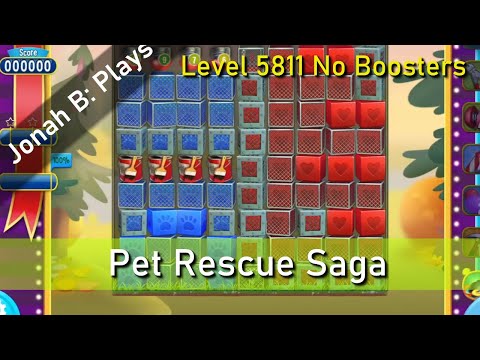 Pet Rescue Saga Level 5811 No Boosters