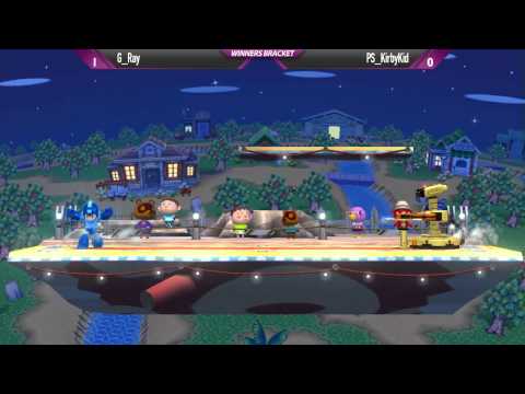 SW12 Smash Wii U - G Ray (ROB) vs PS KirbyKid (Mega Man, Kirby) - Winners Bracket
