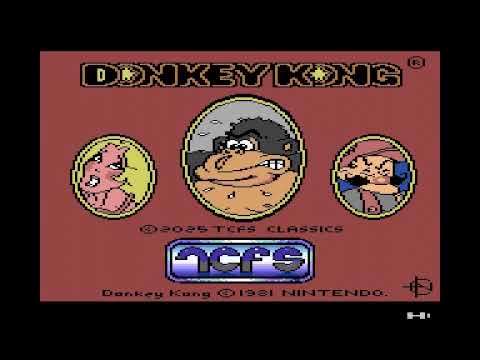 COMMODORE PLUS/4 =+ DONKEY KONG =+ NEW VERSION 2025