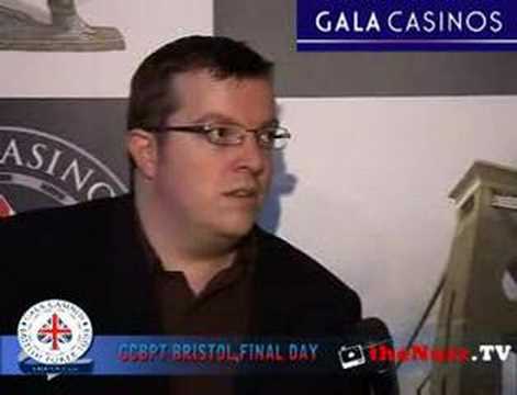 GCBPT Bristol:- Gala On-Line Poker Boss Adam Ruffet