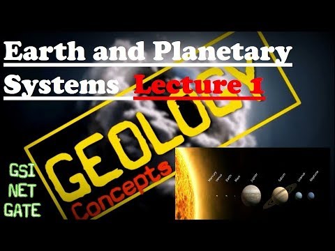 Earth and Planetary system | Terrestrial Planets | Geology Concepts