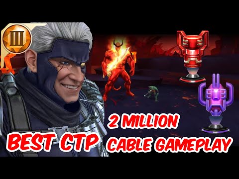 Best CTP For Cable ? Cable ABL Gameplay Marvel Future Fight - MFF HINDI INDIA