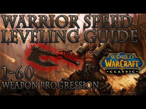 Classic WoW: Warrior Speed Leveling Guide | Weapon Progression | Talents | Macros | Add-ons