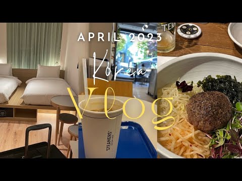 Vlog da Coreia | Viajando sozinho por volta dos 40♡ Apgujeong | Gangnam | Hannam-dong | Café | Refeição solo