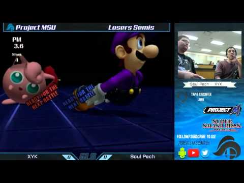 Project MSU Losers Semis - XYK (Luigi) vs. SoulPech (Jigglypuff)