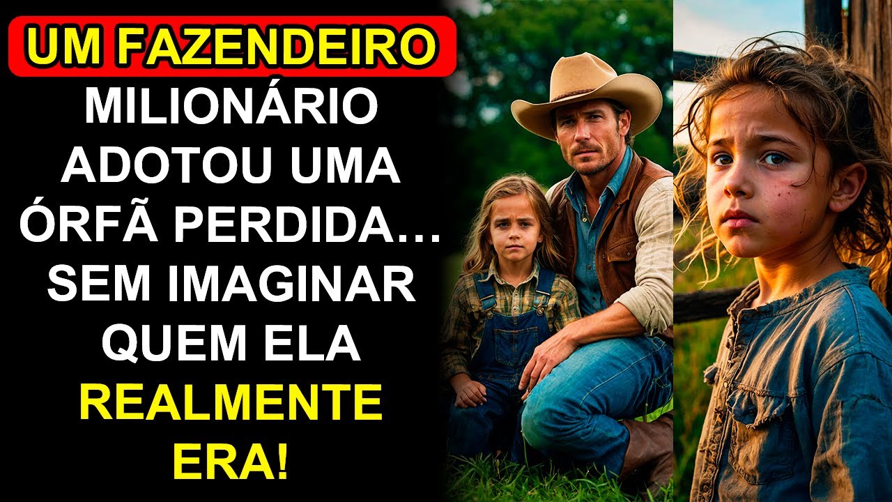 Um Fazendeiro Milionário Adotou uma Órfã Perdida… Sem Imaginar Quem Ela Realmente Era!