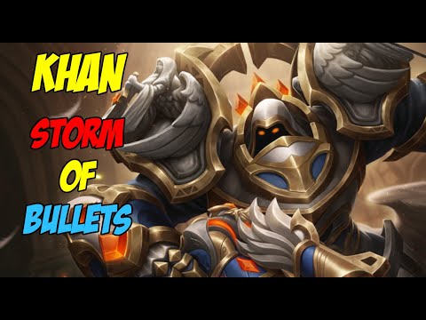 KHAN IS DAMAGE?? Paladins Gameplay || Storm of Bullets