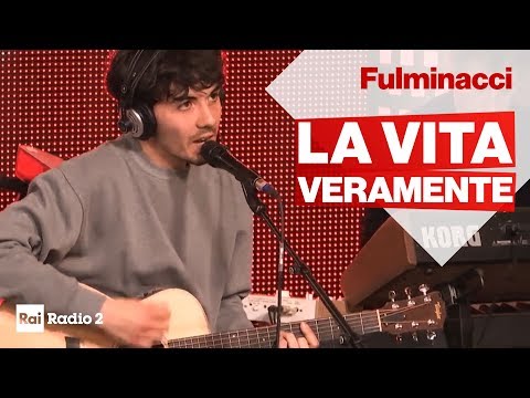 Fulminacci - La Vita Veramente live a Radio2 Social Club