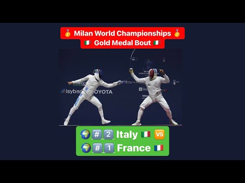 World Championships 2023 SME TEAM - GOLD - Italy v France
