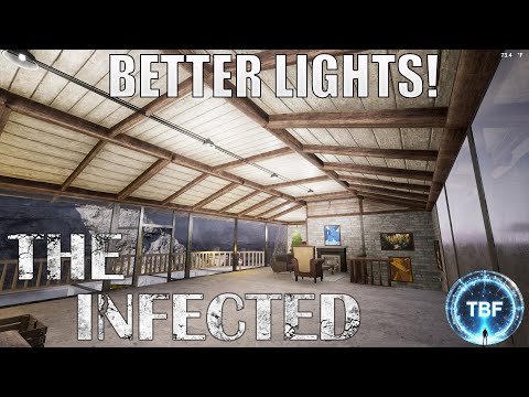 Improved Lighting installed! | The Infected - S06E126 Cave Build season!