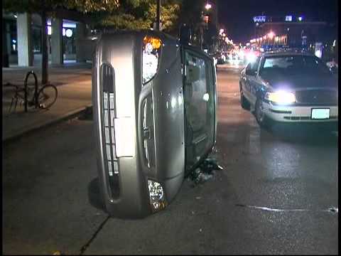 235 Mass. Ave. Boston overturned car (Other)
