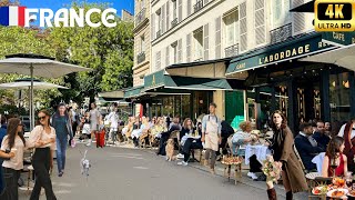 1 October 2025 PARIS 🇫🇷 FRANCE 4K HDR WALK |BUSY PARIS WALK | PARIS STREET AT NOON | CROWD STREET